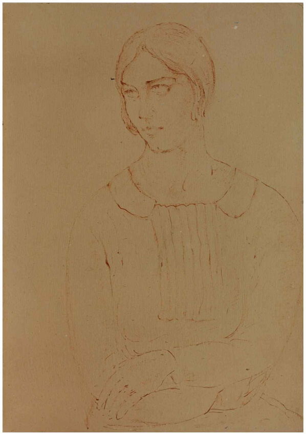 Retrato de una joven, Ramón Acín, Sala 4