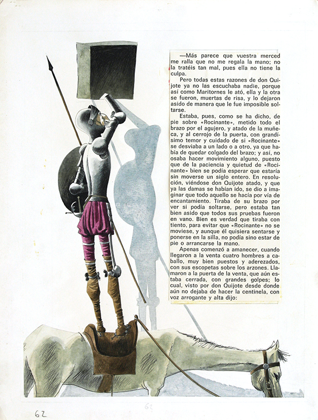 El Quijote, Celedonio Perellón, Archivo