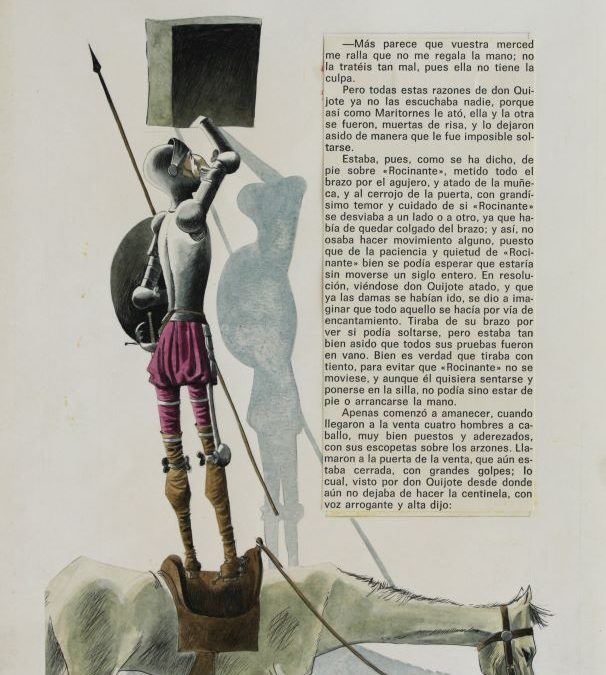 El MUDDI celebra el dia internacional del libro con El Quijote